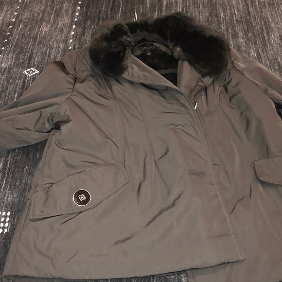 Rabbit fur coat Large - Picture 8 of 10